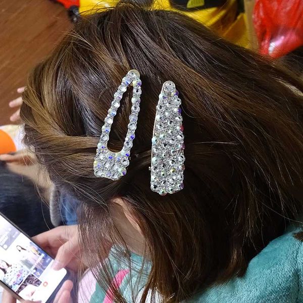 xdpqq simple shiny hairpin women's fashion crystal hairpin female pearl side clip headdress, Golden;silver
xdpqq simple shiny hairpin women's fashion crystal hairpin female pearl side clip headdress, Golden;silver
