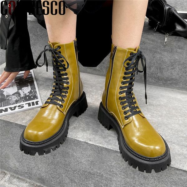 boots covibesco fashion genuine leather platform women mid-calf cross tied chunky heels pumps winter party basic shoes woman, Black
boots covibesco fashion genuine leather platform women mid-calf cross tied chunky heels pumps winter party basic shoes woman, Black