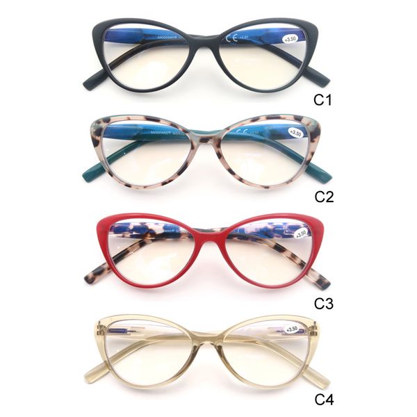 modfans progressive multifocus reading glasses blue light blocking for women,no line multifocal readers with spring hinge, White;black
modfans progressive multifocus reading glasses blue light blocking for women,no line multifocal readers with spring hinge, White;black