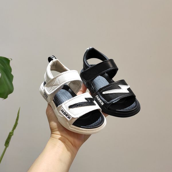 2020 new simple black and children's shoes children's shoes white soft sole anti-skid sandals boy's comfortable sandals, Black;red
2020 new simple black and children's shoes children's shoes white soft sole anti-skid sandals boy's comfortable sandals, Black;red