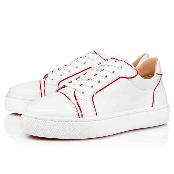 new white rubber thick soles red bottom junior sneakers women's vieirissima calfskin leather skateboard walking comfortable outdoor spo, Black
new white rubber thick soles red bottom junior sneakers women's vieirissima calfskin leather skateboard walking comfortable outdoor spo, Black