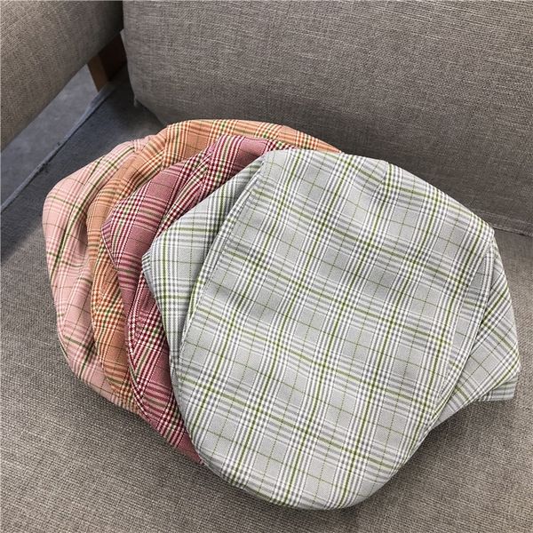 ins korean style all-match thin breathable plaid front cap female british octagonal beret octagonal beret sky, Blue;gray
ins korean style all-match thin breathable plaid front cap female british octagonal beret octagonal beret sky, Blue;gray