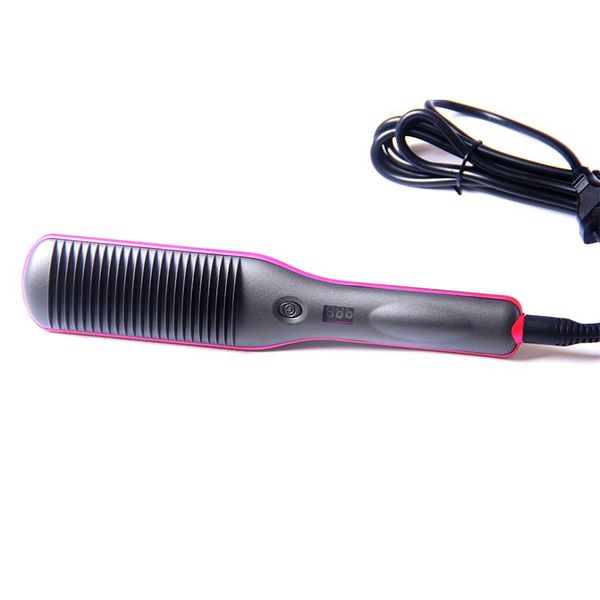 hair straightening comb with anti-scalding automatic temperature lock 3 levels, temperature adjustment, degree celsius, voltage recognition
hair straightening comb with anti-scalding automatic temperature lock 3 levels, temperature adjustment, degree celsius, voltage recognition