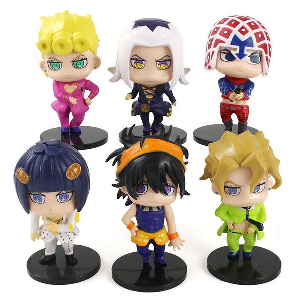 10.5cm - 11см 6шт / комплект jojos bizarre adventure giorno giovanna bruno bucciarati игрушечная фигурка игрушка кукла рождественского подар
10.5cm - 11см 6шт / комплект jojos bizarre adventure giorno giovanna bruno bucciarati игрушечная фигурка игрушка кукла рождественского подар