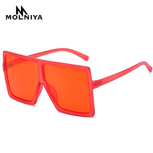 30 colors oversized square sunglasses women fashion flat red black clear lens one piece men gafas shade, White;black
30 colors oversized square sunglasses women fashion flat red black clear lens one piece men gafas shade, White;black