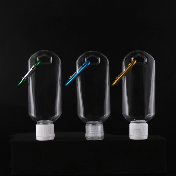 30ml 60ml empty refillable flip cap bottle with key ring hook transparent plastic hand sanitizer bottle for travel
30ml 60ml empty refillable flip cap bottle with key ring hook transparent plastic hand sanitizer bottle for travel