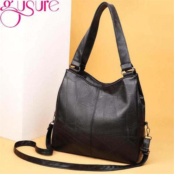 gusure leisure soft quality pu leather women crossbody bucket bag lady shoulder messenger bags simple shopper large casual tote
gusure leisure soft quality pu leather women crossbody bucket bag lady shoulder messenger bags simple shopper large casual tote