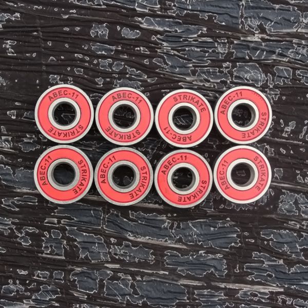 8pcs carbon steel skateboard longboard groove ball bearings sealed shielded practical and durable
8pcs carbon steel skateboard longboard groove ball bearings sealed shielded practical and durable