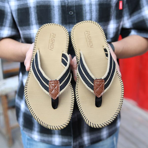 fznyl 2020 classical fashion men flip flops slippers quality rubber outsole beach flipflops non-slip outdoor sandals male shoes, Black
fznyl 2020 classical fashion men flip flops slippers quality rubber outsole beach flipflops non-slip outdoor sandals male shoes, Black