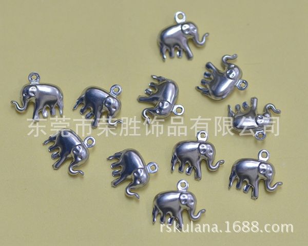 small xiangfeng elephant hollow pendant diy bracelet ornament pendant necklace diy necklace material 316stainless steel accessories, Silver
small xiangfeng elephant hollow pendant diy bracelet ornament pendant necklace diy necklace material 316stainless steel accessories, Silver