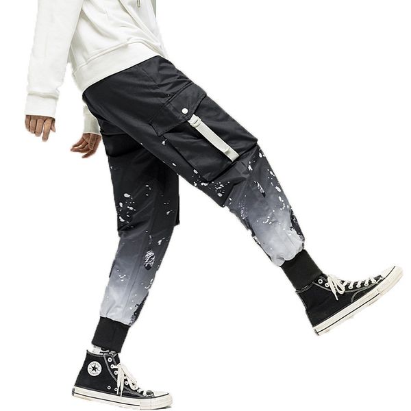 new designer casual men's jogging pants cotton men's pants ribbon fashion 2020 spring streetwear overalls men pants multi-pocket, Black
new designer casual men's jogging pants cotton men's pants ribbon fashion 2020 spring streetwear overalls men pants multi-pocket, Black