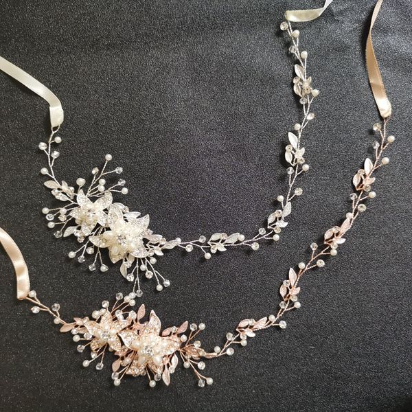 slbridal handmade 3 colors crystal rhinestone pearl wedding hair accessories hair vine bridal headband bridesmaids women jewelry, Golden;silver
slbridal handmade 3 colors crystal rhinestone pearl wedding hair accessories hair vine bridal headband bridesmaids women jewelry, Golden;silver