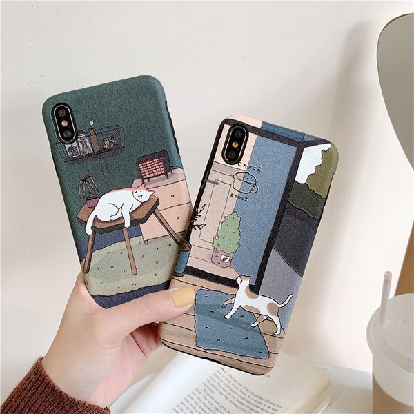 retro illustration cute japanese cats phone case for iphone x xs xr xsmax 11 pro max 6 6s 7 8 puls case funny soft silicon cover
retro illustration cute japanese cats phone case for iphone x xs xr xsmax 11 pro max 6 6s 7 8 puls case funny soft silicon cover