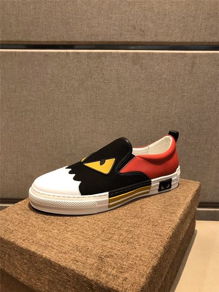 new style men casual shoes genuine leather male suit shoes luxury designer dress shoes cartoon casual loafers, Black
new style men casual shoes genuine leather male suit shoes luxury designer dress shoes cartoon casual loafers, Black