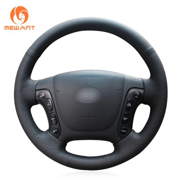 mewant black genuine leather car steering wheel covers for santa fe 2007 2008 2009 2010 2011 2012
mewant black genuine leather car steering wheel covers for santa fe 2007 2008 2009 2010 2011 2012