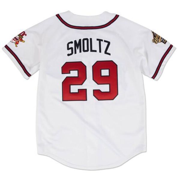 дешевые выдерживает джон smoltz mitchell ness white home 1995 mens прошитой xs-6xl бейсбола трикотажных изделий, Gray
дешевые выдерживает джон smoltz mitchell ness white home 1995 mens прошитой xs-6xl бейсбола трикотажных изделий, Gray