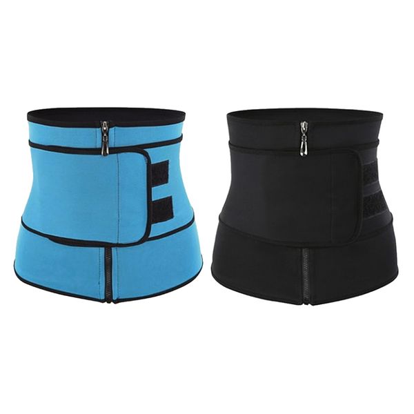 womens waist cincher girdle belt body shaper tummy trainer corset black blue, Black;brown
womens waist cincher girdle belt body shaper tummy trainer corset black blue, Black;brown