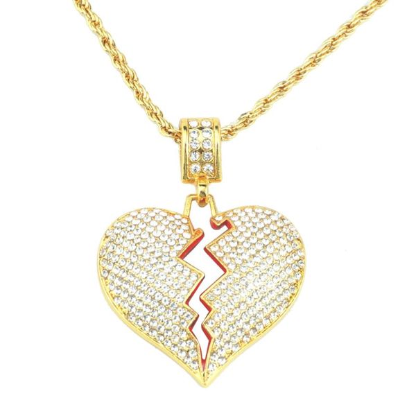 ladies and gentlemen gold cubic zircon necklace hip hop pendant necklace jewelry q0ke, Silver 
ladies and gentlemen gold cubic zircon necklace hip hop pendant necklace jewelry q0ke, Silver