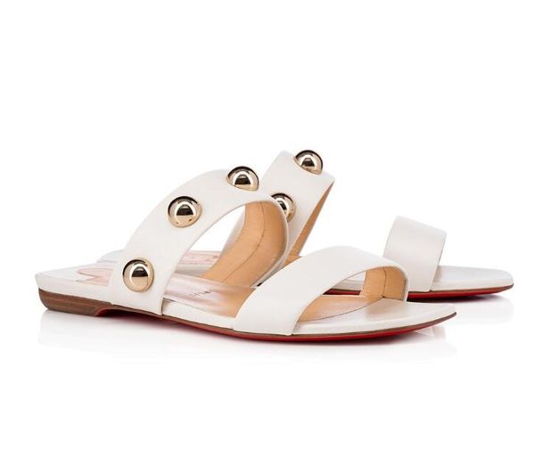 new summer lofty flat lady red bottom sandals spiked black nuede leather, cool ankle strap women designer party dress34-43
new summer lofty flat lady red bottom sandals spiked black nuede leather, cool ankle strap women designer party dress34-43