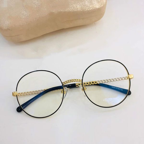 2020 new hc2186 metal glasses exqusite chain design circular fashion glasses frame 5022-140 prescription glasses frame full box high quality 
2020 new hc2186 metal glasses exqusite chain design circular fashion glasses frame 5022-140 prescription glasses frame full box high quality