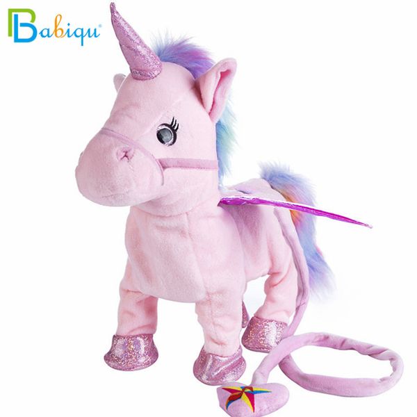 babiqu 1pc electric walking unicorn plush toy stuffed animal toy electronic music unicorn toy for children christmas gifts 35cm y200723
babiqu 1pc electric walking unicorn plush toy stuffed animal toy electronic music unicorn toy for children christmas gifts 35cm y200723