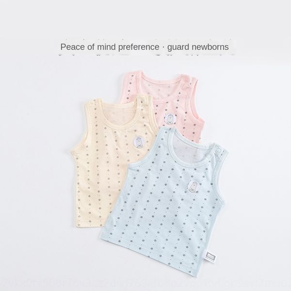 pure cotton baby's vest sleeveless thin vest children's clothing baby's children's wear, Blue
pure cotton baby's vest sleeveless thin vest children's clothing baby's children's wear, Blue