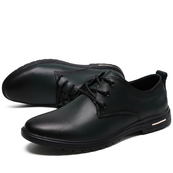 men's casual leather shoes low-lace-up waterproof non-slip breathable leather shoes men's fashion retro black
men's casual leather shoes low-lace-up waterproof non-slip breathable leather shoes men's fashion retro black