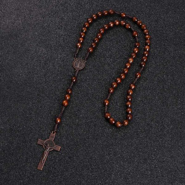 komi christ jesus wooden beads 8mm rosary bead cross pendant woven rope chain necklace religious orthodox praying jewelry r-192, Silver
komi christ jesus wooden beads 8mm rosary bead cross pendant woven rope chain necklace religious orthodox praying jewelry r-192, Silver
