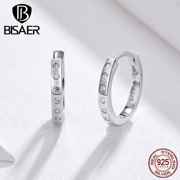 bisaer authentic 925 sterling silver simple round circle women earrings crystal zircon stud earrings wedding jewelry efe101, Golden;silver
bisaer authentic 925 sterling silver simple round circle women earrings crystal zircon stud earrings wedding jewelry efe101, Golden;silver