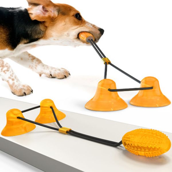 the new pet dog cat molar teeth leakage food bite-resistant ball dog toy double sucker dog toy pet supplies
the new pet dog cat molar teeth leakage food bite-resistant ball dog toy double sucker dog toy pet supplies