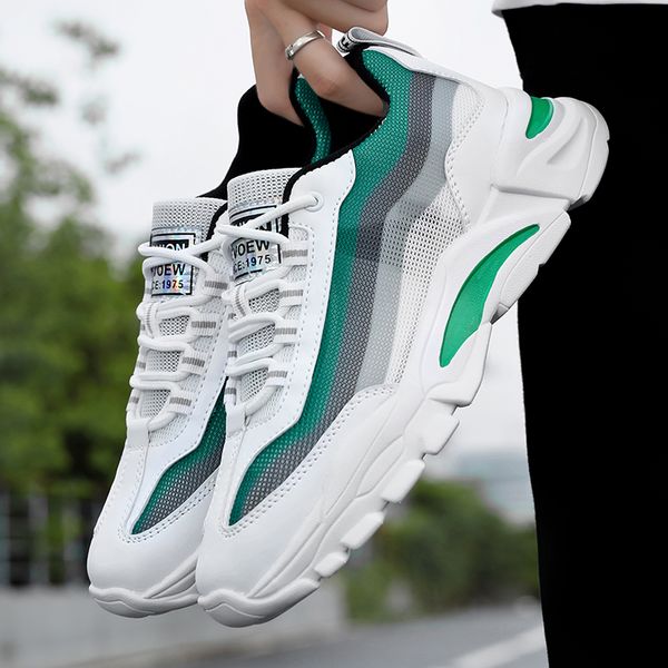men's sneakers fashion mesh comfortable lace-up casual shoes for man flats leisure shoes breathable brand male shoe, Black
men's sneakers fashion mesh comfortable lace-up casual shoes for man flats leisure shoes breathable brand male shoe, Black