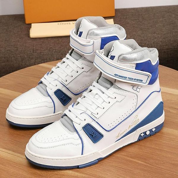 mens shoes fashion boots lace -up casual luxury trainer sneaker mid -bottes hommes with box sports shoes fast shipping, Black
mens shoes fashion boots lace -up casual luxury trainer sneaker mid -bottes hommes with box sports shoes fast shipping, Black