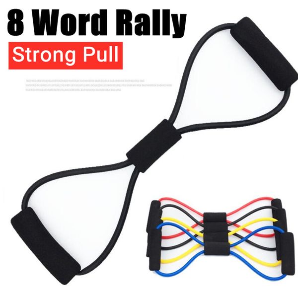resistance bands 5 colors 8-shaped chest expander dilator sports body building muscle exercise fitness equipment elastic rope
resistance bands 5 colors 8-shaped chest expander dilator sports body building muscle exercise fitness equipment elastic rope