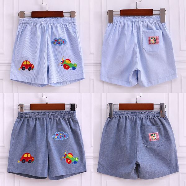 miki children's clothing fashion embroidered children's wear brand cartoon stereo embroidery airplane car shorts boys' stripe, Blue
miki children's clothing fashion embroidered children's wear brand cartoon stereo embroidery airplane car shorts boys' stripe, Blue