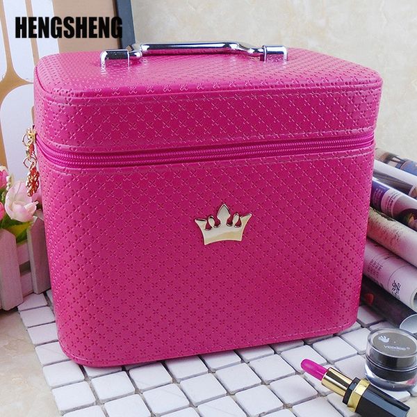cosmetic bag women noble crown large capacity professional makeup organizer portable brush storage case zf9531
cosmetic bag women noble crown large capacity professional makeup organizer portable brush storage case zf9531