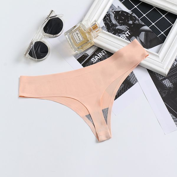 women's panties 2021 breathable seamless low waist solid t-back female, hidden, breathable, seamless, anti-exposure, Black;pink
women's panties 2021 breathable seamless low waist solid t-back female, hidden, breathable, seamless, anti-exposure, Black;pink