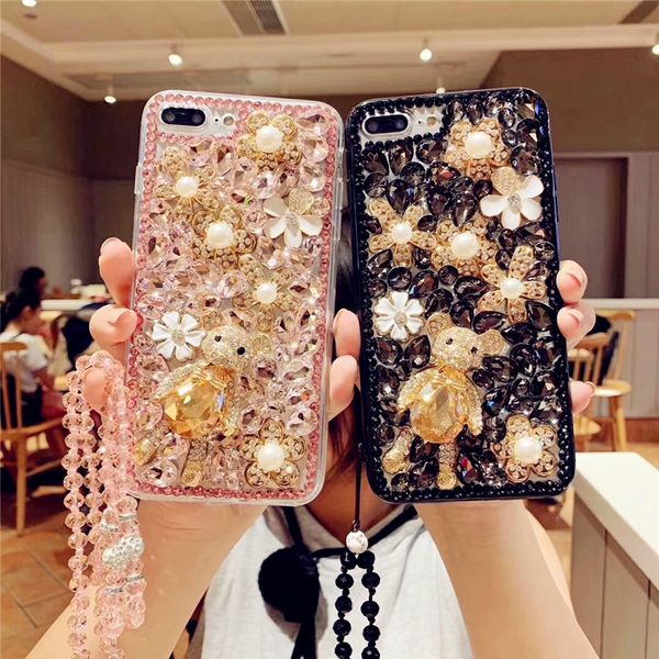 suitable for samsung s10 bear flower rhinestone crystal phone case
suitable for samsung s10 bear flower rhinestone crystal phone case