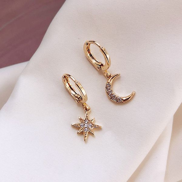 yanqi new fashion classic star moon dangle earrings 2020 korean earrings statement geometric for women jewelry gifts, Silver
yanqi new fashion classic star moon dangle earrings 2020 korean earrings statement geometric for women jewelry gifts, Silver