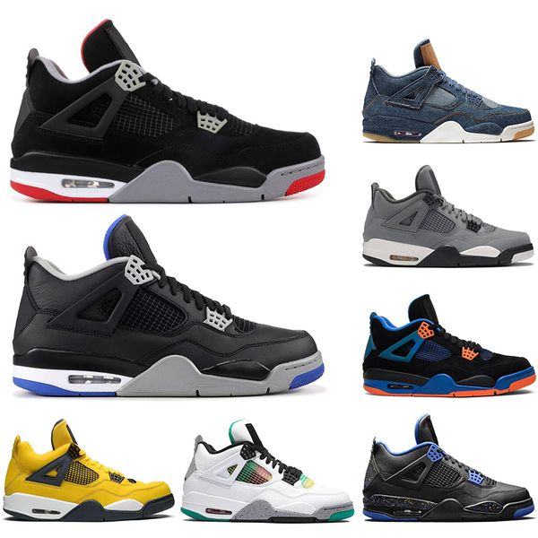fashion 4 basketball shoes black cat denim bred cool grey mens trainers runner athletics outdoor breathable sport sneakers 40-47
fashion 4 basketball shoes black cat denim bred cool grey mens trainers runner athletics outdoor breathable sport sneakers 40-47