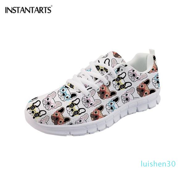 instantarts cute boston terrier dog print women casual lacing sneakers walk comfort footwear breathable mesh loafers for girls l30, Black
instantarts cute boston terrier dog print women casual lacing sneakers walk comfort footwear breathable mesh loafers for girls l30, Black