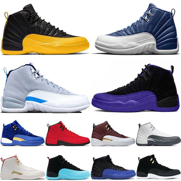 2020 new mens shoes jumpman 12 12s basketball shoes flu game university gold stone blue fiba cny sport mens sneakers
2020 new mens shoes jumpman 12 12s basketball shoes flu game university gold stone blue fiba cny sport mens sneakers