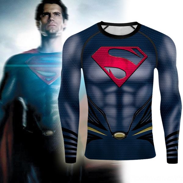caperman sports men's t- t- shirt casual tight compression shirt round neck long sleeve four-pin six-line printed fitness suit, Black
caperman sports men's t- t- shirt casual tight compression shirt round neck long sleeve four-pin six-line printed fitness suit, Black