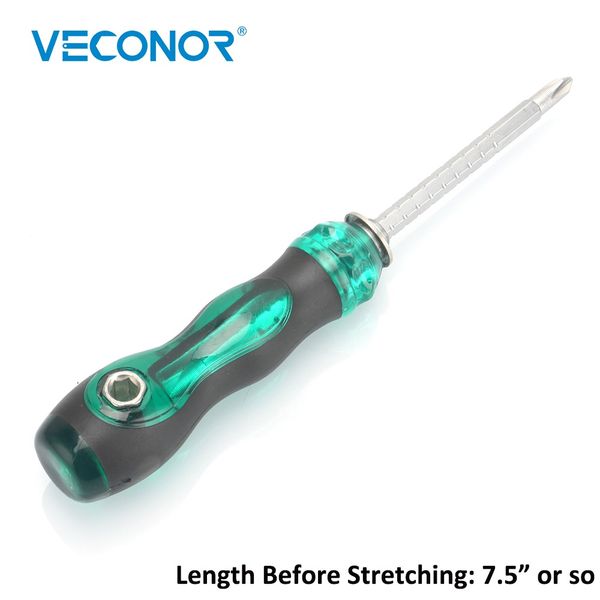 7.5" stretch precision screwdriver tool flat magnetic slotted head multifunctional shape changeable hand tools for home use
7.5" stretch precision screwdriver tool flat magnetic slotted head multifunctional shape changeable hand tools for home use