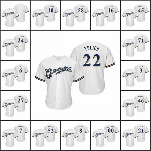 milwaukee brewers men 8 ryan braun 22 christian yelich 7 eric thames women youth white hispanic heritage cool base custom jersey, Black
milwaukee brewers men 8 ryan braun 22 christian yelich 7 eric thames women youth white hispanic heritage cool base custom jersey, Black