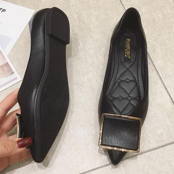 large size casual women flat shoes slip on loafers lady rhinestone pointed toe office shallow single shoes summer zapatos mujer, Black
large size casual women flat shoes slip on loafers lady rhinestone pointed toe office shallow single shoes summer zapatos mujer, Black