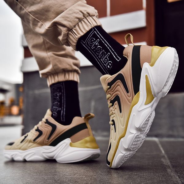 2020 new style mens sports casual shoes summer breathable increased mens shoes large size outdoor color matching fashion mens shoes, Black
2020 new style mens sports casual shoes summer breathable increased mens shoes large size outdoor color matching fashion mens shoes, Black