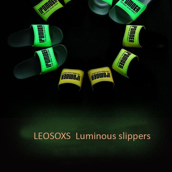 leosoxs luminous slippers men women slippers men shoes indoor outdoor slipper male soft eva, Black 
leosoxs luminous slippers men women slippers men shoes indoor outdoor slipper male soft eva, Black