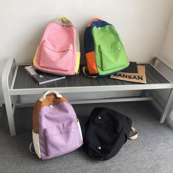 new fashion canvas backpack women lapbagpack school bags for teenage girls college bags shoulder bag travel backbag mochila
new fashion canvas backpack women lapbagpack school bags for teenage girls college bags shoulder bag travel backbag mochila