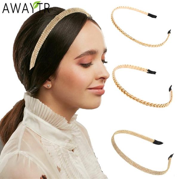hair accessories awaytr gold silver metal chain headbands for women alloy punk stlye hairbands fashion head wrap thin hoop
hair accessories awaytr gold silver metal chain headbands for women alloy punk stlye hairbands fashion head wrap thin hoop