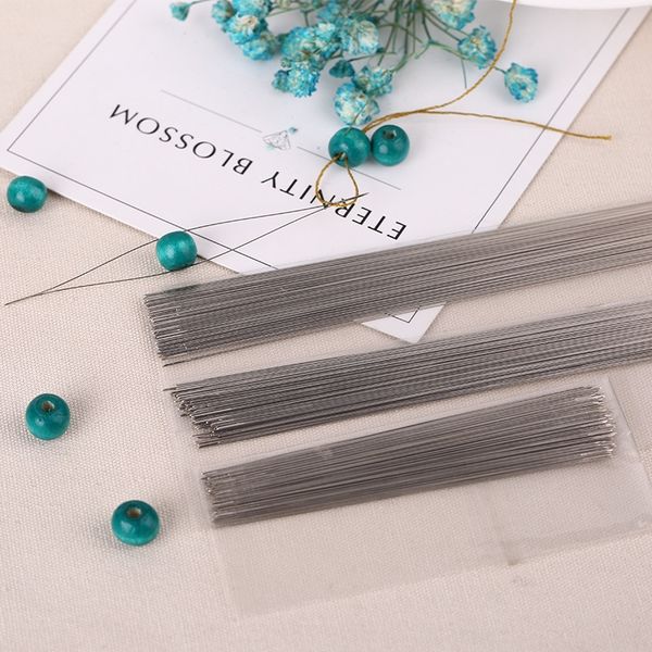 multi-size middle opening bead needle manual diy tools accessory tools diy accessories threading precision tool needle, Silver
multi-size middle opening bead needle manual diy tools accessory tools diy accessories threading precision tool needle, Silver